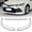 Painted White, variant on Stay Tuned Performance Front Bumper Splitter Spoiler Lip For 2021-2023 Toyota Camry LE STP-Style Black