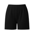 thumbnail image 5 of Track Suits for Women Set Short Sleeve Quarter Zip Lapel Collar Sweatshirt and Shorts 2 Piece Matching Set Sweat Shorts Sets, 5 of 7