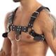 thumbnail image 3 of Guardurnaity Negro Moda Hombres Tops Elegante Arnés de Pecho Ajustable Versátil Sexo Restringir Vendaje Arnés de Pecho Accesorios de disfraces, 3 of 6