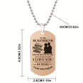 thumbnail image 2 of FcBaudy Collier pour Femmes, Bijoux pour Femmes, Bijoux pour Femmes à Mon Pendentif en Acier Inoxydable Collier de l'Action de Grâce Boucles d'Oreilles Mode, 2 of 2