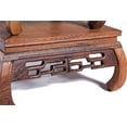 thumbnail image 4 of Thy Collectibles Beautiful Hand Craft Rosewood Oriental Vase Stand 5.5", 4 of 8