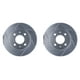 thumbnail image 1 of Set 2 Discos Ranurados Sentra 1992 Nissan L4 2.0L Del Dynamik ., 1 of 4