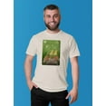 thumbnail image 2 of Snail Date T-Shirt Men -Engin Selcuk Designs, Male 3X-Large, 2 of 4