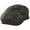 Chocolate Brown, variant on Ivy Weather Leather Duckbill Flat Cap - M - Black