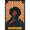 Jimi Hendrix Psychedelic Poster