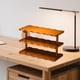 thumbnail image 5 of Organizador de almacenamiento de escritorio, soporte de exhibición, estante antideslizante multifuncional para tazas, estante para escritorio, cocina,, 5 of 7
