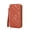 BROWN, variant on Chic Quilted Long Wallet for Women - Secure Zipper, Multiple Card Slots, Phone Compartment - Versatile Clutch for Every Occasion