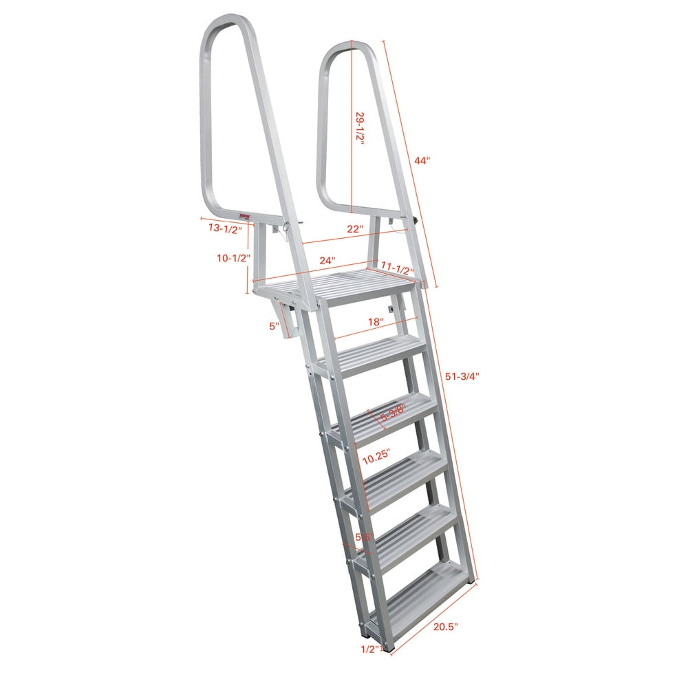 Extreme Max 3005.4122 Deluxe Flip-Up Dock Ladder – 6-Step Extreme Max 3005.4122 Deluxe Flip-Up Dock Ladder – 6-Step Sansujyuku sansujyuku.com