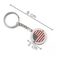 thumbnail image 2 of unbranded 2Ud Llavero Decorativo Para Llaves Con Emblema Patriótico Y Material Resistente, 2 of 8