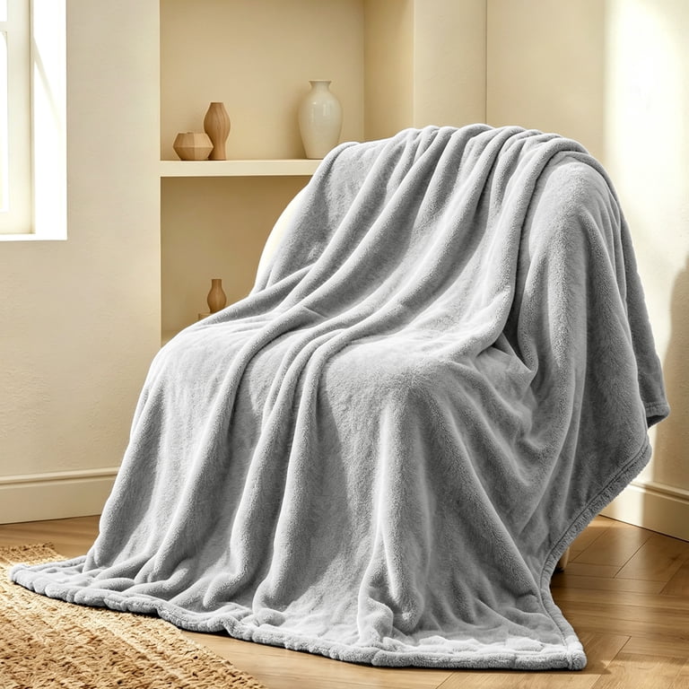 Cshidworld Microfiber Plush Throw Blanket, 50" x 60" photo 1