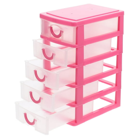 LOLIPPYY Deandumm Desk Drawer Organizer Set, Desktop Storage Drawers for Office Supplies, 1 Set