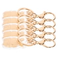 thumbnail image 1 of 5pcs Adorable Year of the Rabbit Keychain Bag Purse Pendants Bunny Keychain, 1 of 9