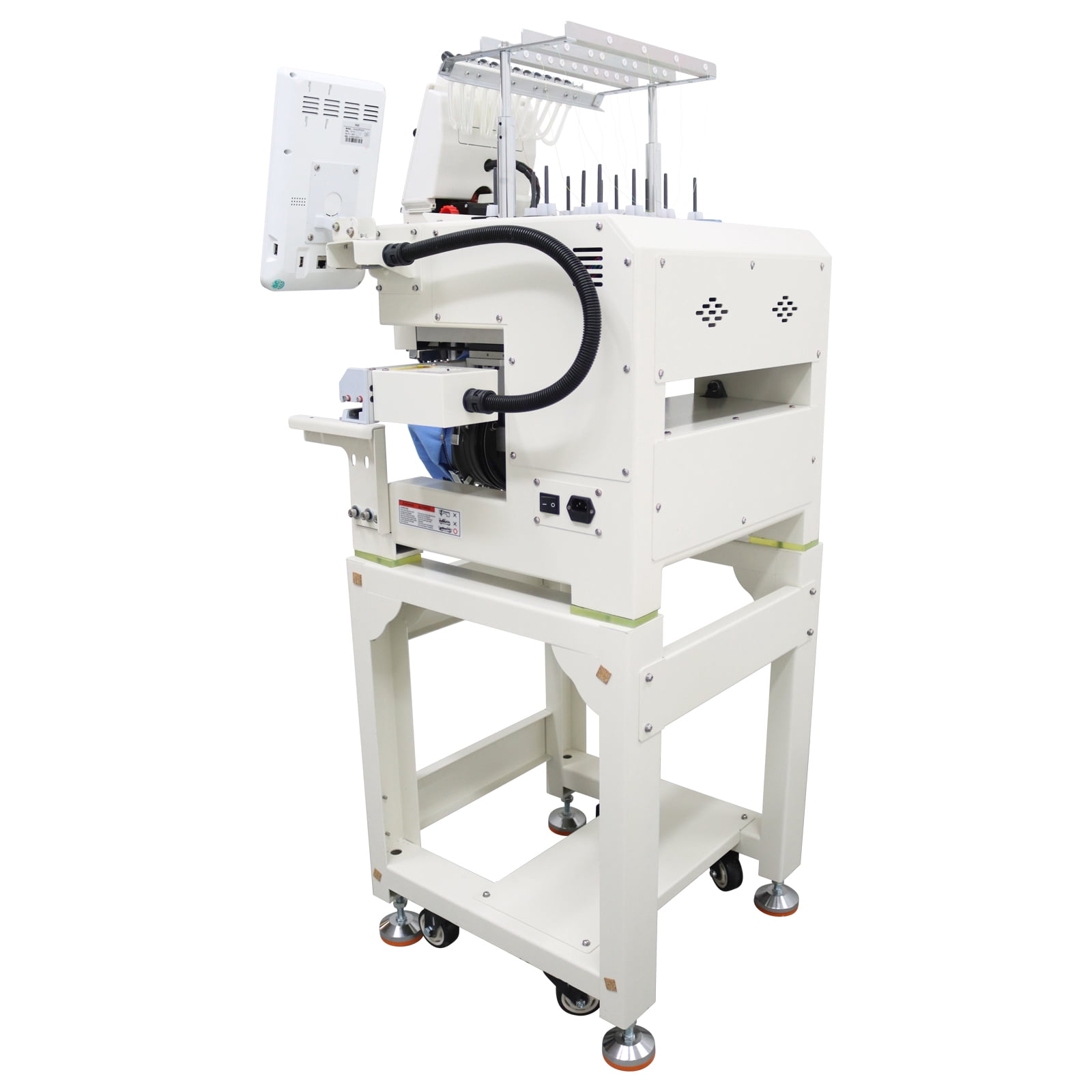 Automatic Embroidery Machine 110V-220V Universal Single Head 12 Needles Embroidery Machine