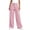 Pink, variant on Women's Wide Leg Pants Plaid Lounge Pants High Waist Straight Casual Loose Checkered Trousers with Pockets, Womens Pants High Waisted Dressy