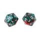 thumbnail image 3 of 10pcs Set Dados D20 de 20 Caras Sunnimix para TRPG Game Green Coffee, 3 of 7