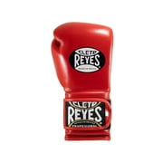 Cleto Reyes Training Gloves with Hook and Loop Closure for Men and Women (12oz, Classic Red)