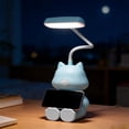 thumbnail image 5 of Cute Rechargeable Desk Lamp with Phone Stand for Bedroom Reading Nightstand Decor, 5 of 6
