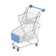 thumbnail image 3 of Mini Carro de Mano de Supermercado de 2 Niveles, Juguetes de Adorno de Utilidad de Compras, Carrito de Supermercado de Simulación, Juguetes de Juego D Azul oscuro, 3 of 8