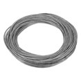 thumbnail image 1 of Unique Bargains 5/64" (2mm) 50ft 304 Stainless Steel Cable Wire Rope 7 x 7 Strands PVC Coated Aircraft Wire, 1 of 5