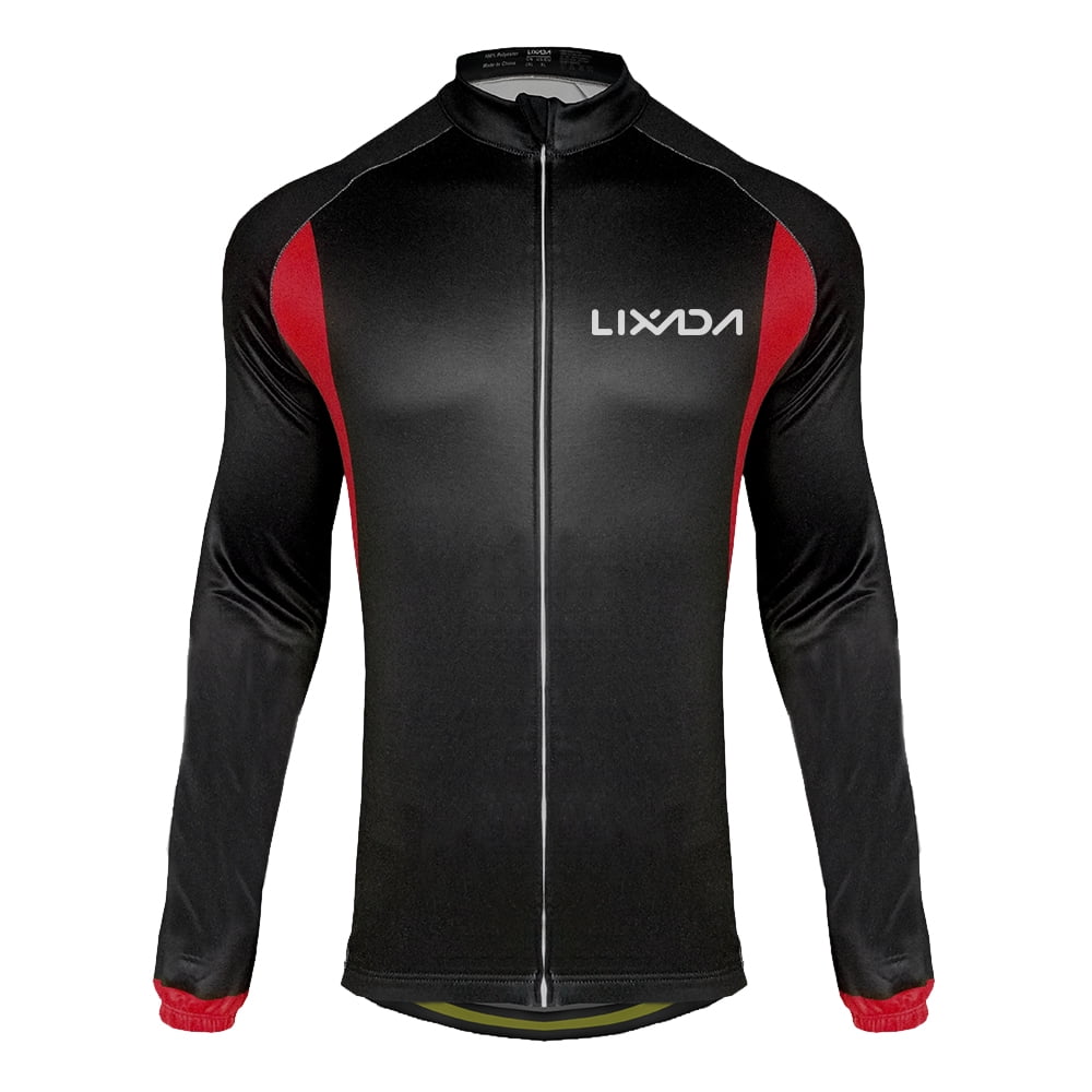 Men Winter Cycling Jacket Set Windproof Thermal Bicycle Pants Bike Suit Clothing