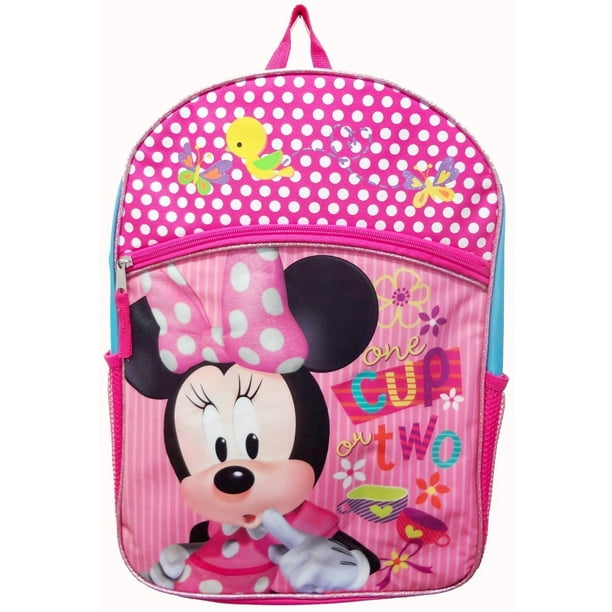 Disney Disney Minnie Mouse 16" Backpack Tea Party Theme
