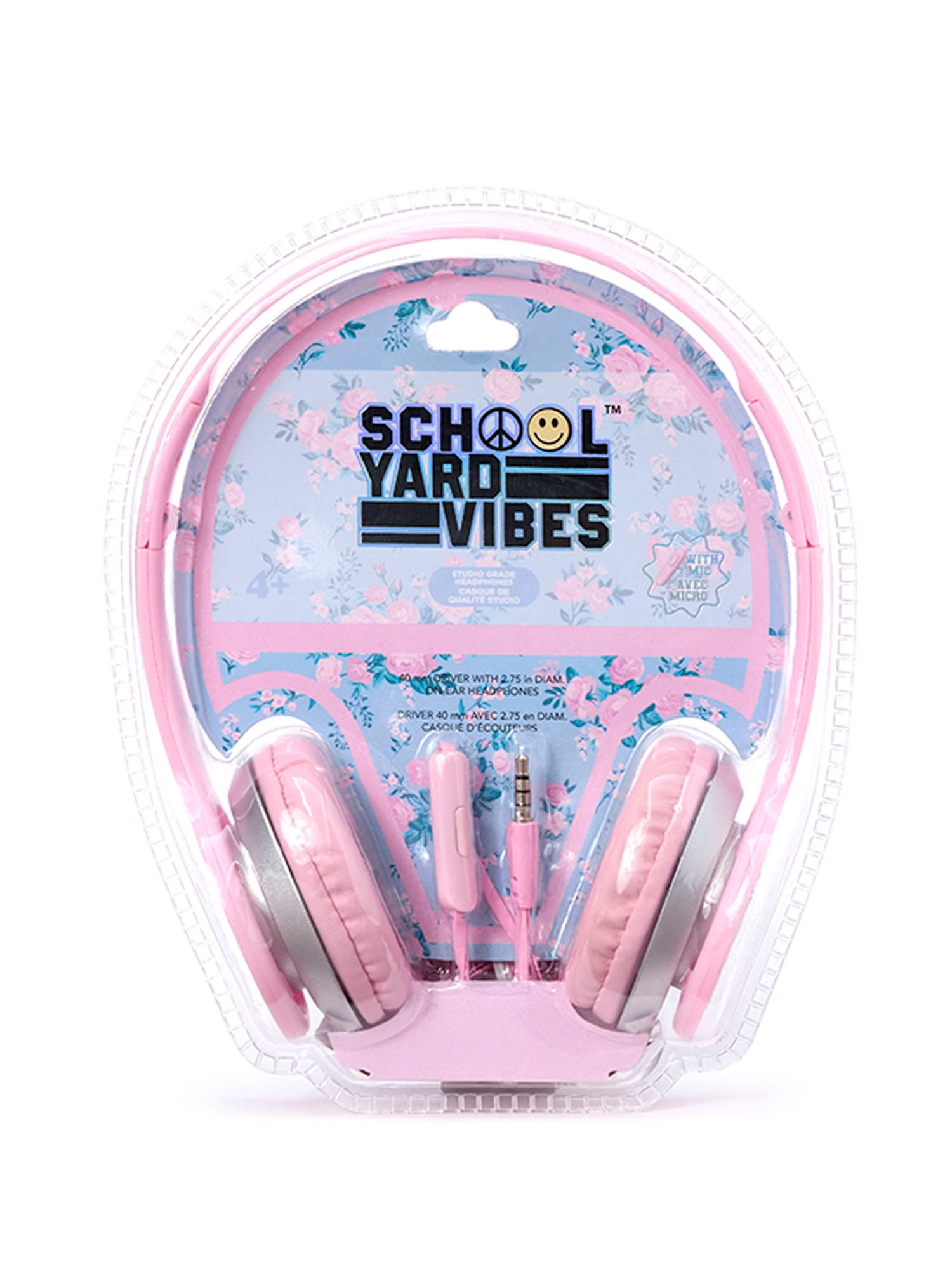 Schoolyard Vibes 17" 3 Piece Backpack Set with Headphones and Kids Lunch Box