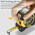 2025 Nieuwe Almighty Ruler Almighty Tools Meetlint Almighty Ruler Digitaal meetlint 3-in-1 afstandsmeter met led-display Almighty Tape-meetinstrument ( GEEL)(YELLOW