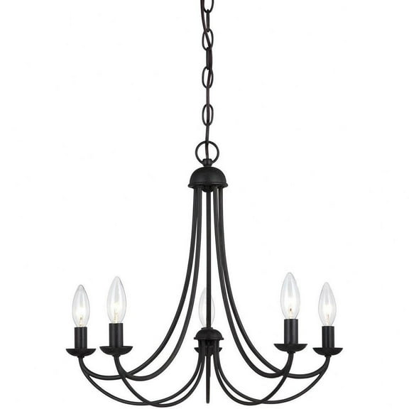 Chandelier 5 Light Steel Bailey Street Home 71-Bel-802829