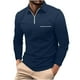 thumbnail image 1 of Blusa y camisa de manga larga con cuello vuelto para hombre, blusa informal de moda con cuello vuelto y manga larga, blusa transpirable, blusa para hombre, 1 of 6