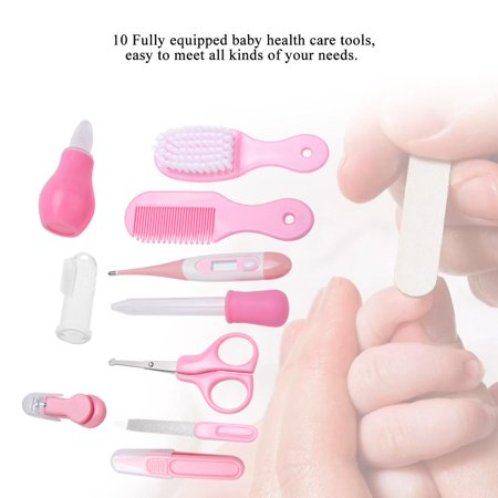 Herwey 10pcs Outils De Soins De Sante Pour Bebe Securite Du Nourrisson Coupe Ongles Ciseaux Kit De Toilettage Du Nouveau Ne Soins De Sante Du Nouveau Ne Soins De Sante Du Nourrisson Walmart Canada