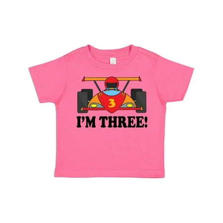 

Inktastic Race Car 3rd Birthday Boys Toddler T-Shirt