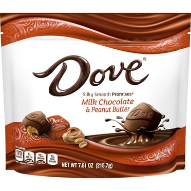 Dove Promises Peanut Butter and Milk Chocolate Candy - 7.61 oz Bag