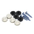thumbnail image 1 of 16 Uds. De tapas roscadas cromadas para tornillos de cúpula, perchas galvanizadas para exhibición de espejos, acero inoxidable de 12mm ShuxiuWang 8390611181291, 1 of 1