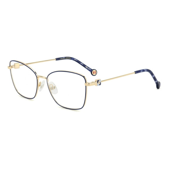 CAROLINA HERRERA eyewear frame HER 0277 WOMAN 56.000/17.000/140.000 NUC MATTE BLUE GOLD