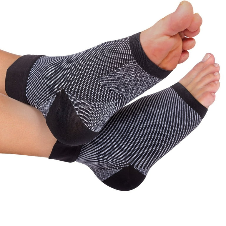 Bitly Plantar Fasciitis Sock - Ankle Support Socks - Compression Sleeve for  Men & Women - Foot Support Brace to Relieve Pain, Improve Circulation 