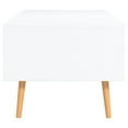 thumbnail image 3 of vidaXL Coffee Table White 100x49.5x43 cm Engineered Wood, 3 of 4