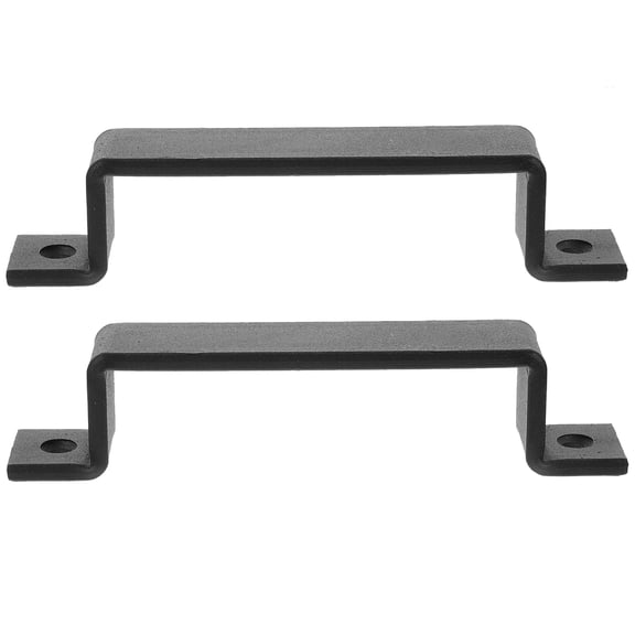 WORGEOUS 2pcs Garage Door Handles Replacement 160mm Heavy Duty Metal Gate Door Handles for Home and Outdoor Use