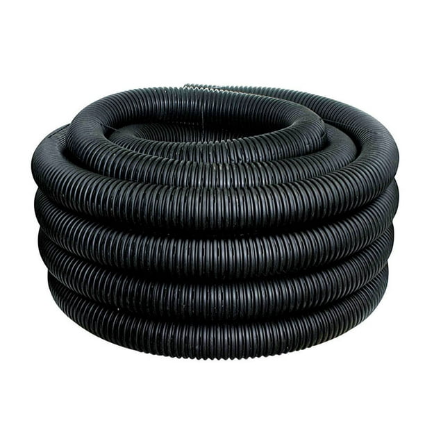 ADS 2 in. Dia. x 50 ft. L Polyethlene Solid Drain Pipe