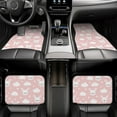 thumbnail image 7 of Wukai Rabbit And Cloud Front Car Floor Mats Four-Piece Set Front & Rear Universal Car Floor Mats for SUVs, Trucks, Sedans, 7 of 7