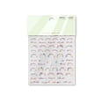 thumbnail image 2 of Vteches Nail Stickers Clearance,Crystal Diamond Nail Stickers Popular Retro Nail Stickers Colorful Flower French, 2 of 9