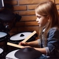 thumbnail image 1 of LOLIPPYY 1 Paire Bois Kaki Rythmique pour Enfants Pratique de Percussion, 1 of 8