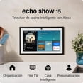 thumbnail image 2 of Pantalla inteligente Echo Show 15 2da gen 15.6", Fire TV, cámara 13MP, Alexa, 2 of 3