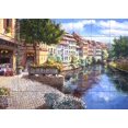 thumbnail image 1 of Tile Mural Kitchen Backsplash - Afternoon Strausberg - by Sam Park/Soho Editions, 1 of 1