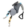 thumbnail image 1 of Retractable Dog Leash for 2 Dogs, 9.84ft Automatic Telescopic Double Headed Dog Leash 360 Rotation Built in LED Light, 1 of 7