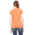 thumbnail image 2 of The Bella + Canvas Ladies The Favorite T-Shirt - CORAL - S, 2 of 2
