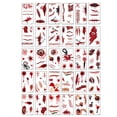 thumbnail image 1 of 8 pegatinas para tarjetas de fiesta de Halloween, cuaderno artesanal, tarjeta pequeña, funda para teléfono móvil, se puede decorar con regalos navideños, 1 of 3