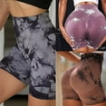 thumbnail image 4 of Aellinatey Womens High Waist Round Hip Push Up Shorts Scrunch Butt Lifting Joggings Shorts, 4 of 16