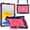 Blue+Rose, variant on Allytechgroup Shockproof Case for Apple iPad 11th 10th Generation 2025 2022 10.9 Inch, with Shoulder Strap Rotating Stand Handle Kids Friendly Heavy Duty Protection Cover for iPad 10 11,Colorful Pink
