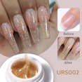 thumbnail image 1 of Azúcar UR, Gel de extensión de uñas con purpurina, 15ml, todo para manicura, Gel LED UV semipermanente, Gel para decoración de uñas en remojo para extensión Tan Jianjun unisex, 1 of 2