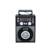 QFX Karaoke Multimedia Speaker CS-143 - Speaker - for PA system - black